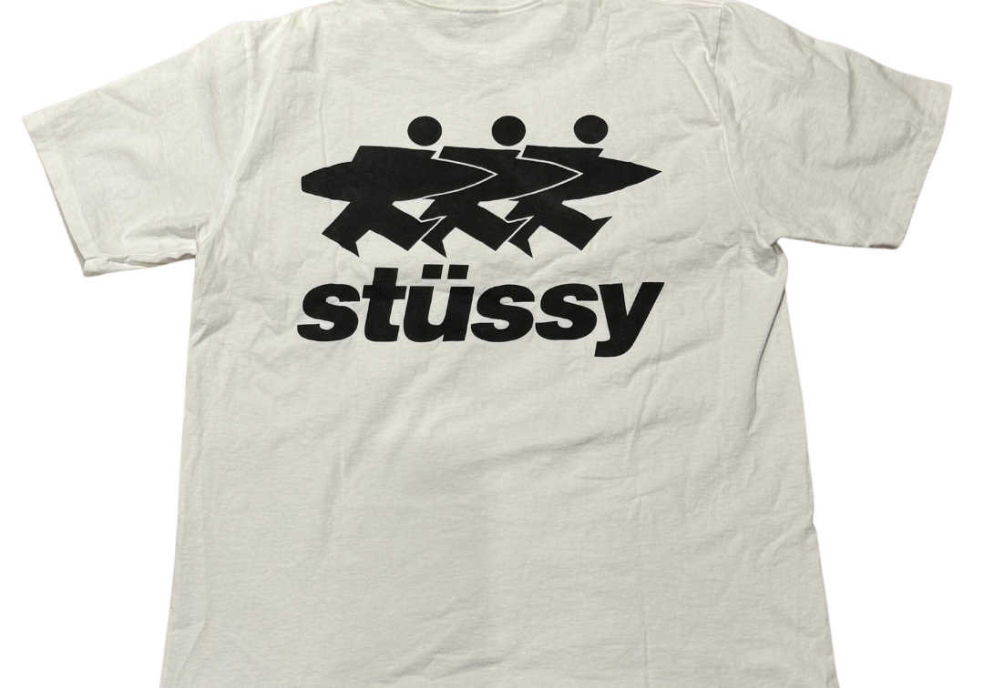 Stussy Surfman Tee White (Preowned)