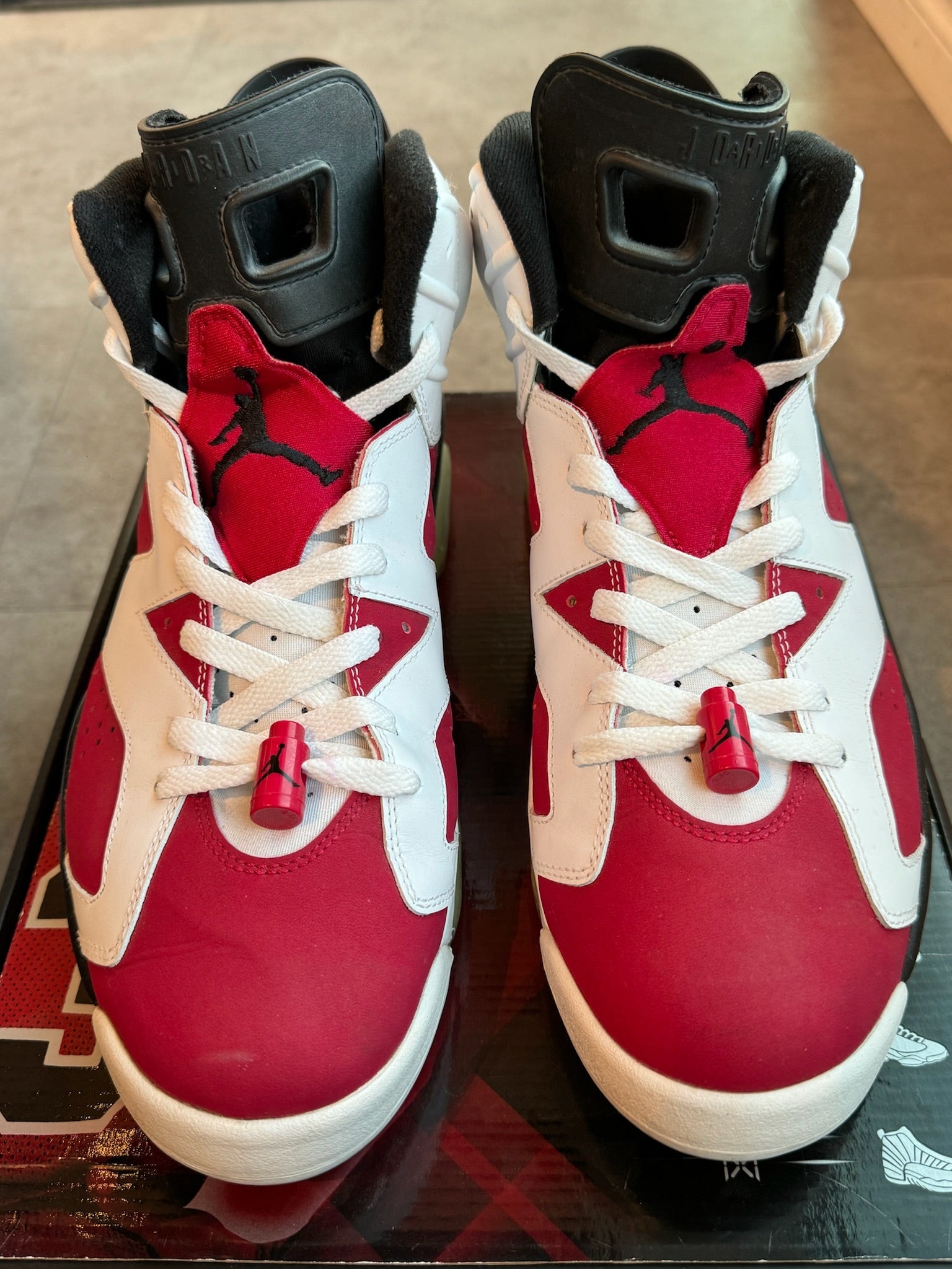 Jordan 6 Retro CDP Carmine (2008) (Preowned)