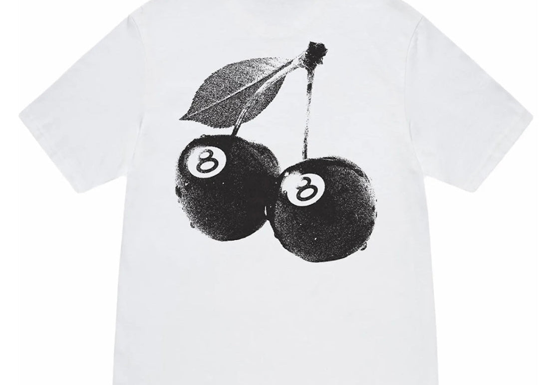 Stussy Cherries Tee White