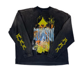 Rivington Roi Rebis Forigve Me Vintage L/S T-Shirt Washed Black