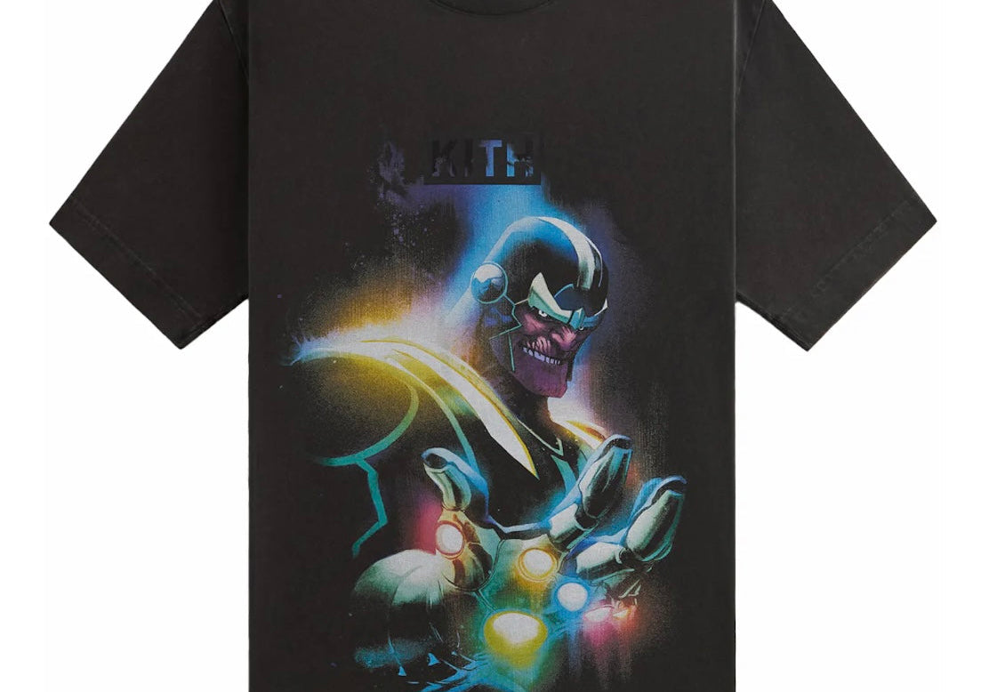 Kith x Marvel Mad Titan Vintage Tee Black