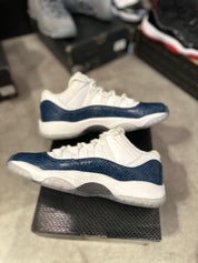 Jordan 11 Retro Low Snake Navy (2019) (GS) (Preowned)