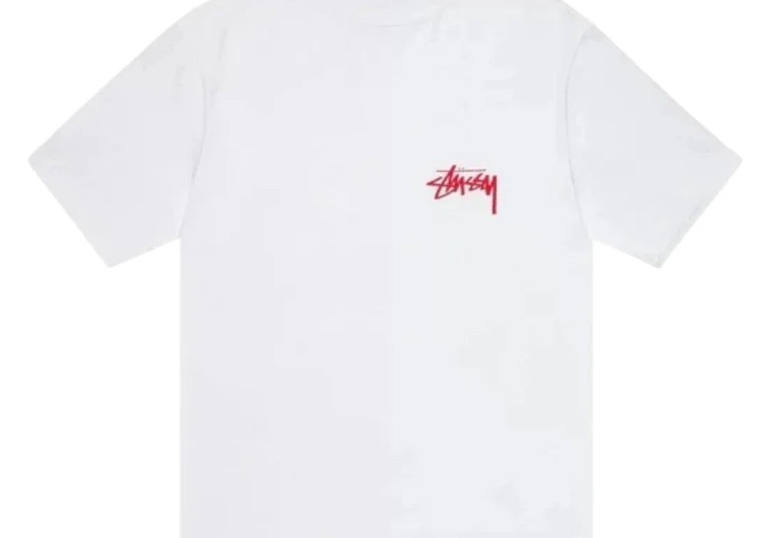 Stussy Skate Tough Tee White