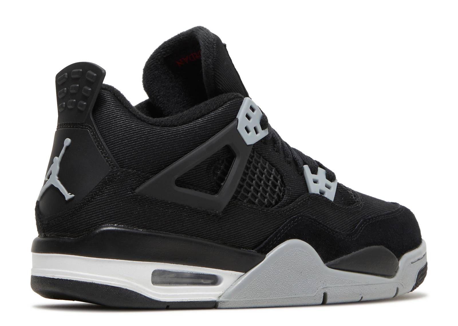 Jordan 4 Retro Black Canvas (GS)