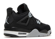 Jordan 4 Retro Black Canvas (GS)