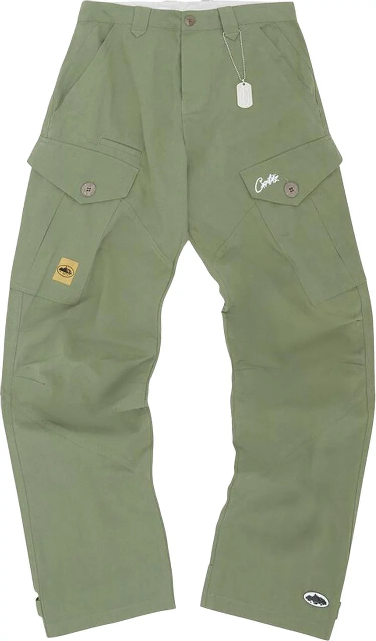 Corteiz Storm Cargo Pants Khaki