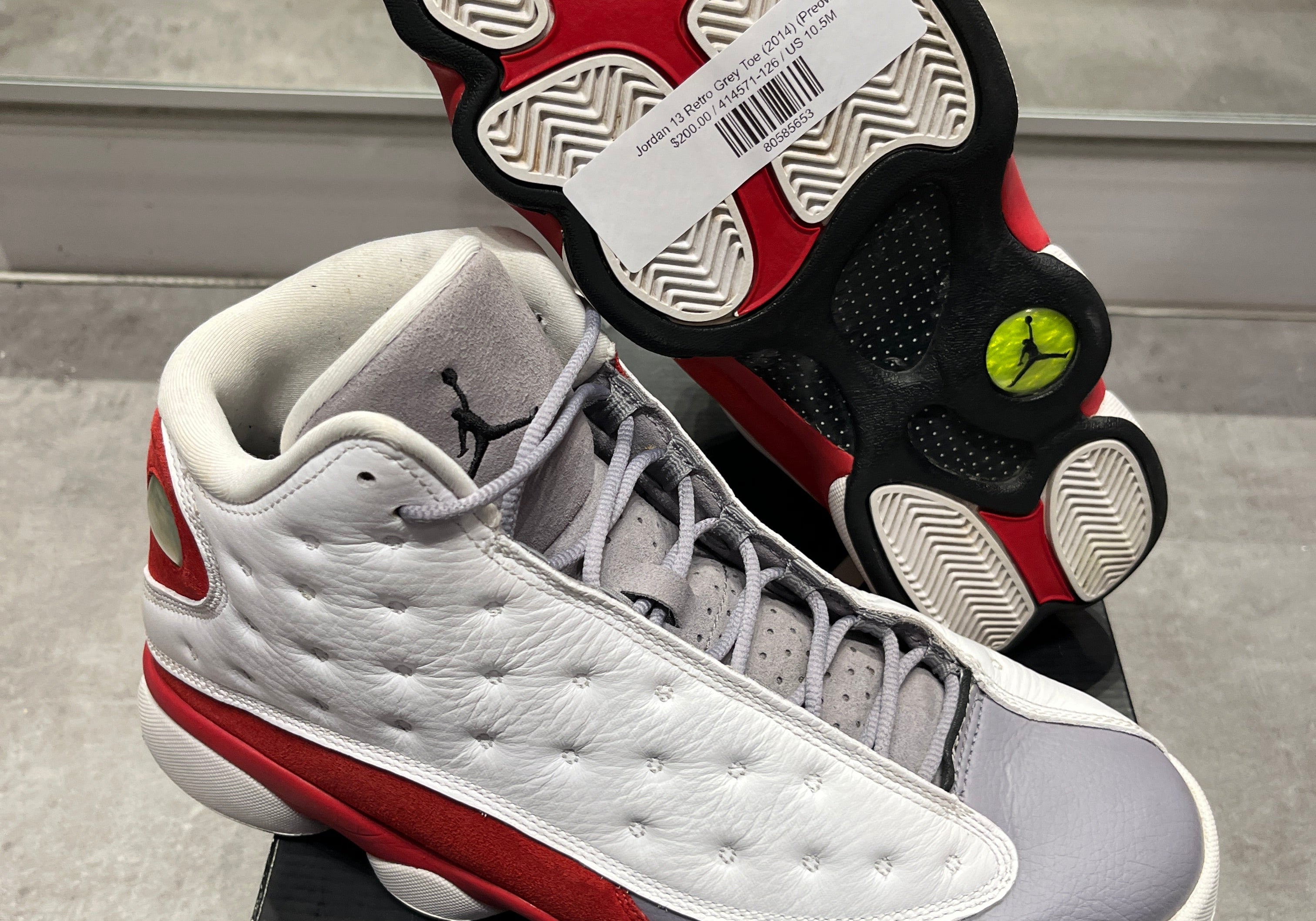 Jordan 13 Retro Grey Toe (2014) (Preowned)