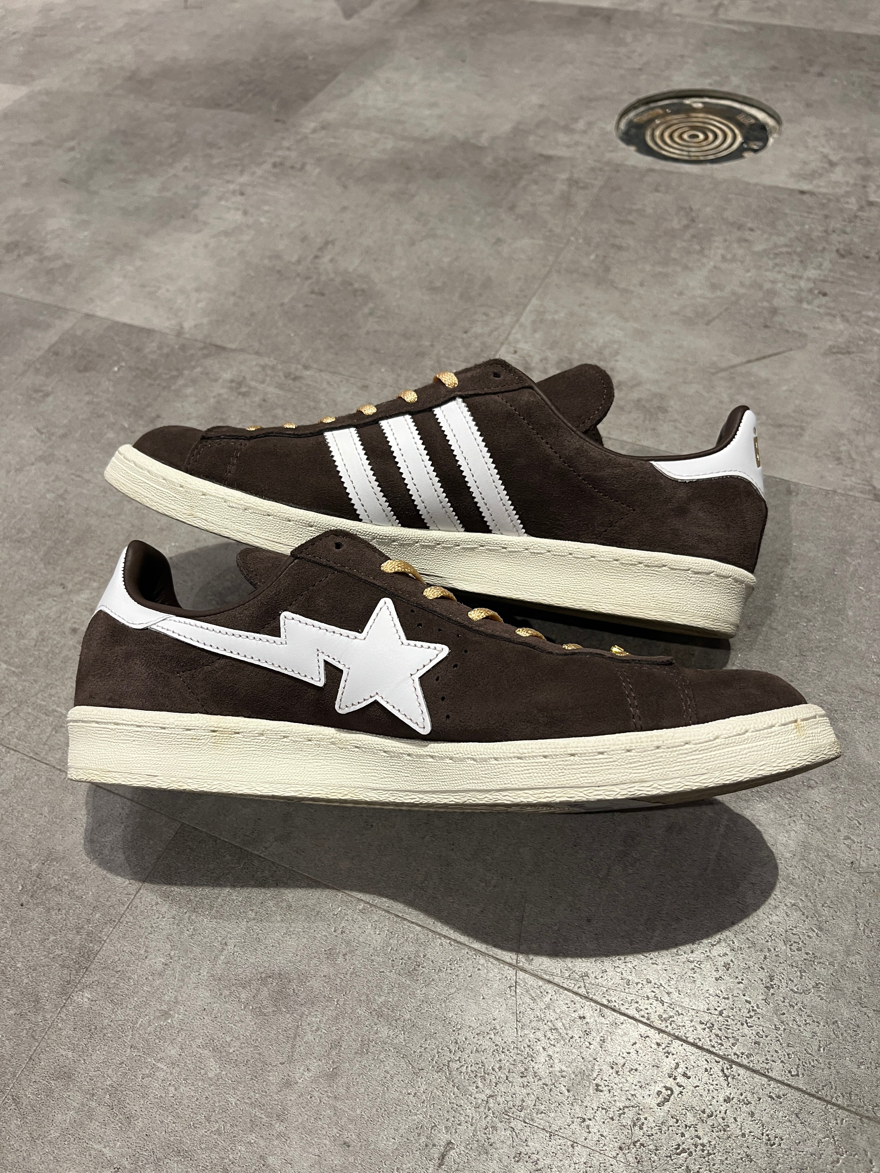 Adidas Campus 80s Bape 30th Anniversary Brown (Preowned)