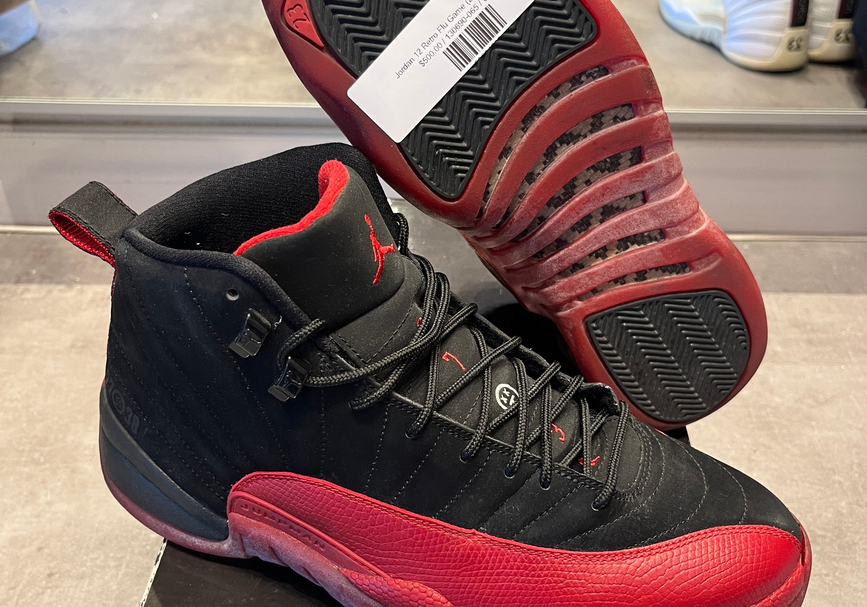 Jordan 12 Retro Flu Game (2009) (Preowned)