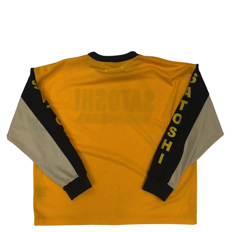Satoshi Nakamoto Racer Longsleeve Jersey Yellow, lightly used, size XL – photo 2 of 2