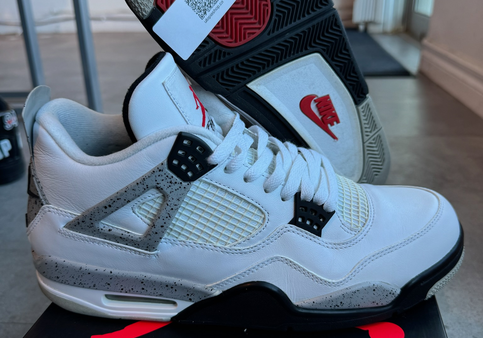 Jordan 4 Retro White Cement (2016) (Preowned Size 11.5)