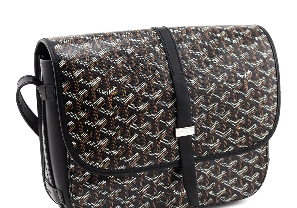 Goyard Belvedere MM Black (Lightly Used)