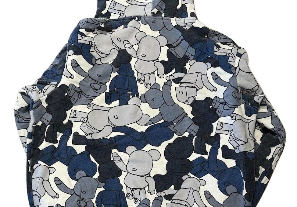 Kith x Bearbrick Pattern Hoodie (Preowned)