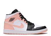 Jordan 1 Mid Arctic Orange Black Toe (Preowned)