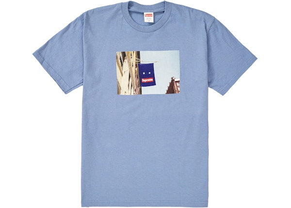 Supreme Banner Tee Slate