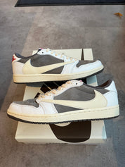 Jordan 1 Retro Low OG SP Travis Scott Reverse Mocha (Lightly Worn Size 9)