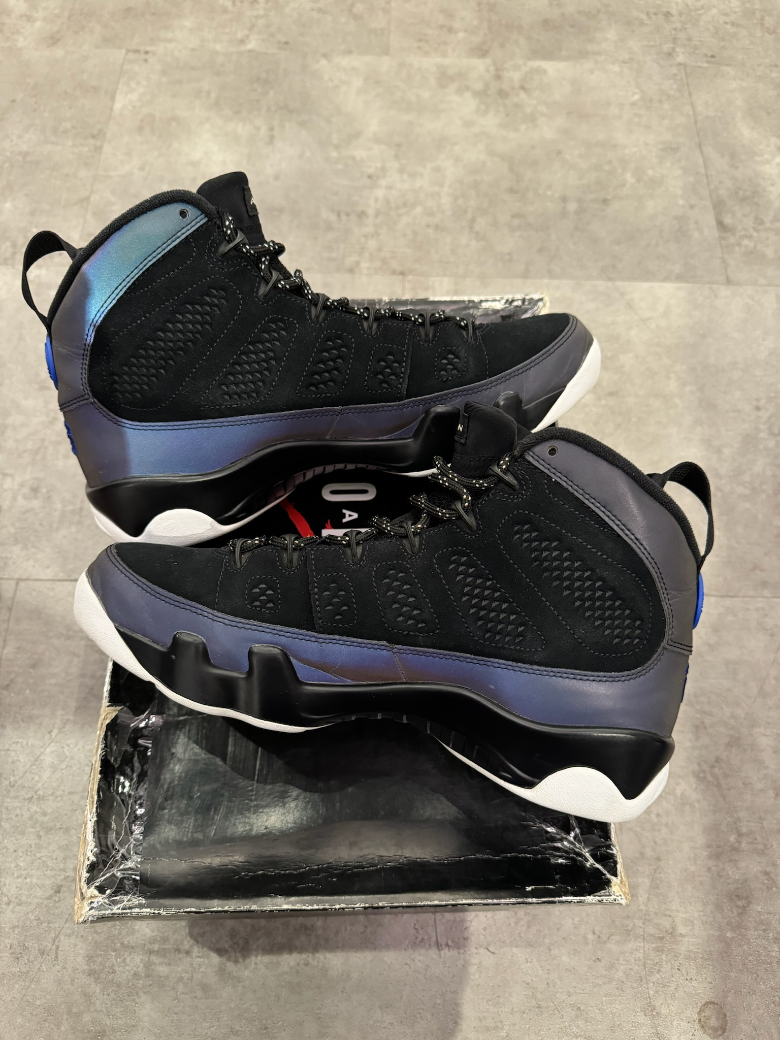 Jordan 9 Retro Racer Blue (Preowned Size 9.5)