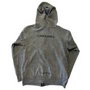 Chrome Hearts T-Bar F*** You Zip-Up Hoodie Grey (Preowned)