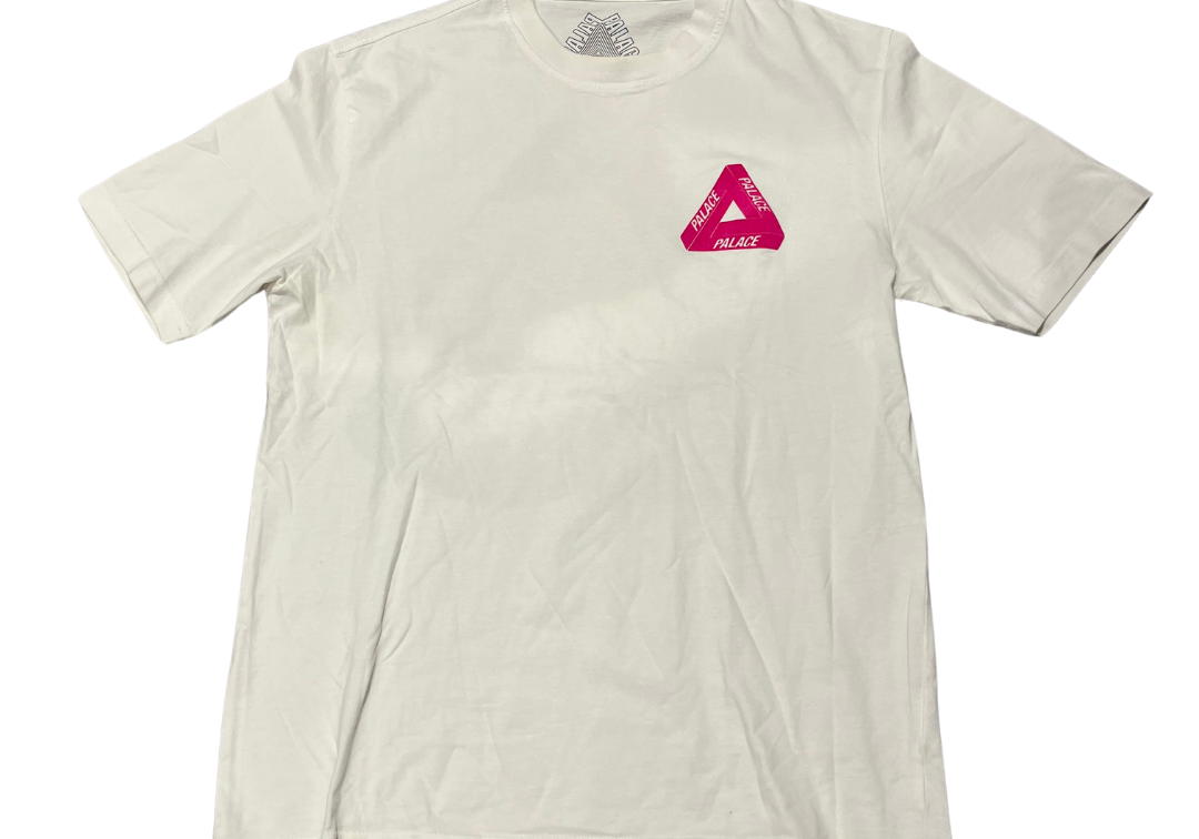 Palace Tri-Tonk T-Shirt White (FW19) (Preowned)