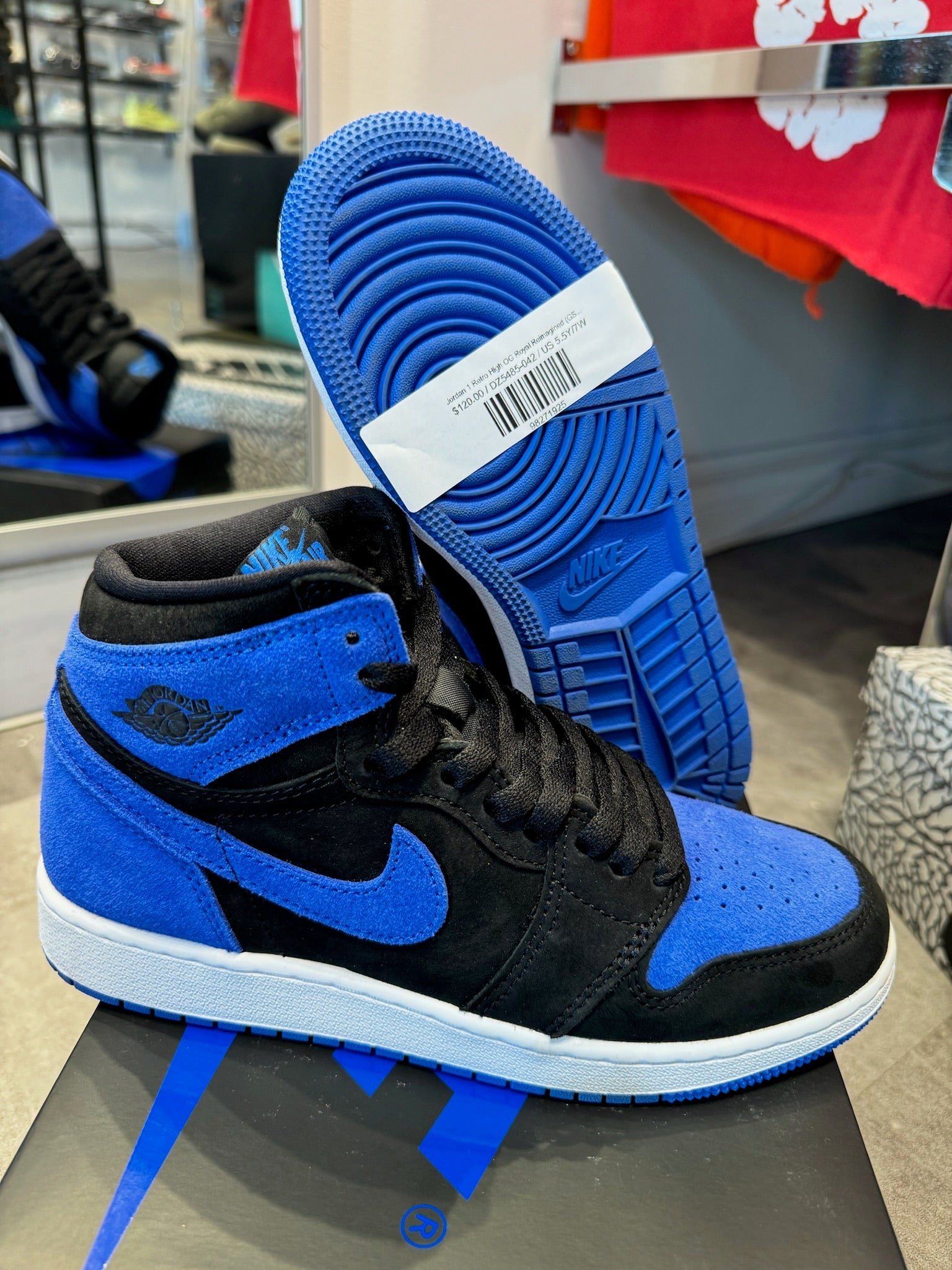 Jordan 1 Retro High OG Royal Reimagined (GS) (Preowned)