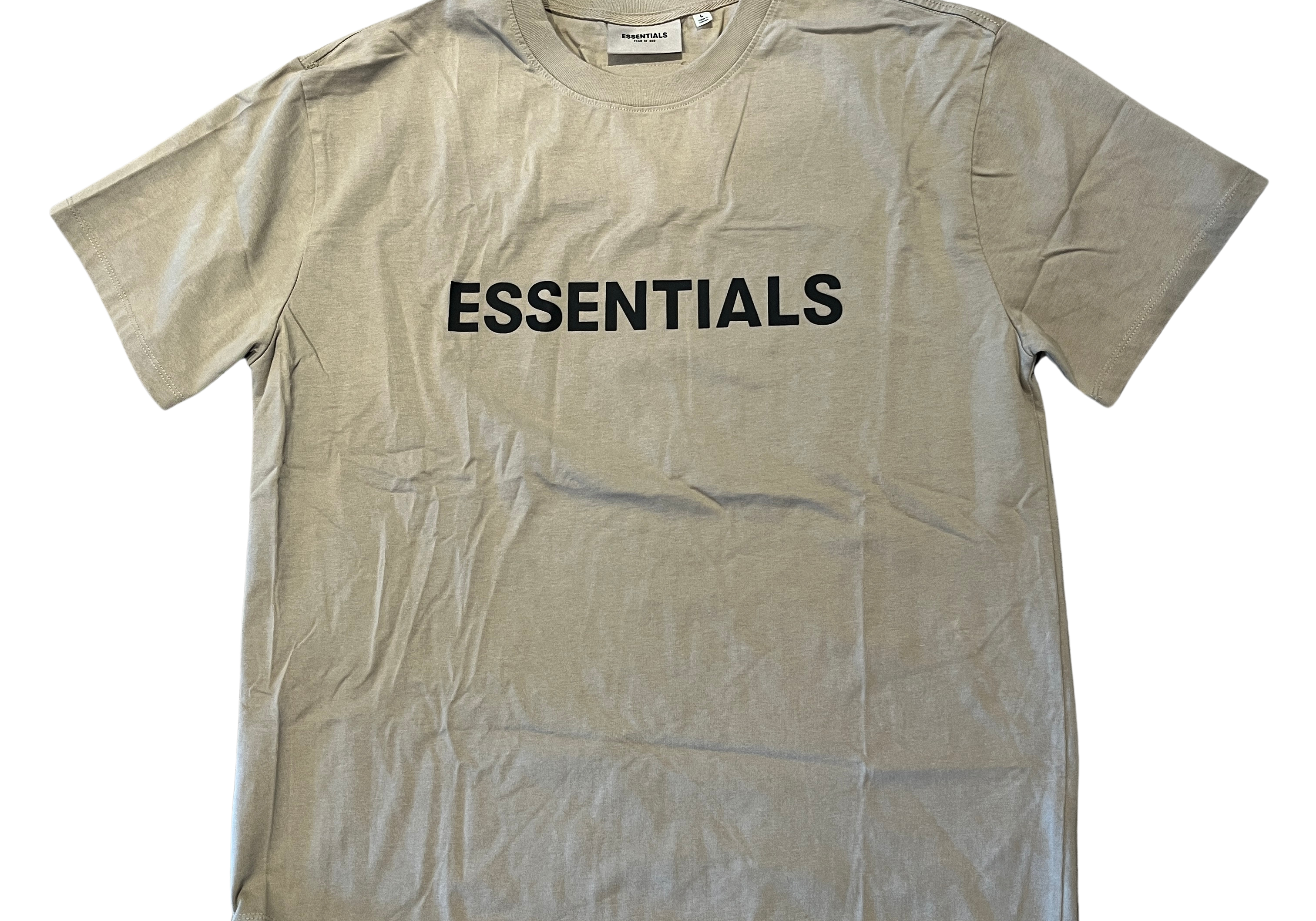 Fear of God Essentials T-Shirt (FW20) Olive (Preowned)