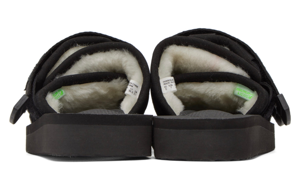 Suicoke Black MOTO-Mab Sandals