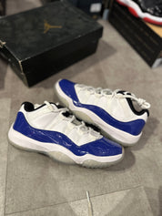 Jordan 11 Retro Low White Concord (W) (Preowned)