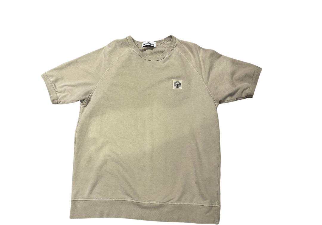 Stone Island Compass Patch T-Shirt Beige (Preowned)