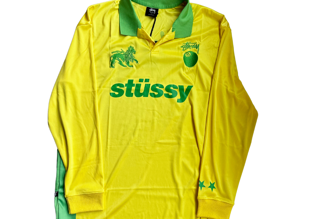 Stussy Brasil Football Polo Long Sleeve T-Shirt