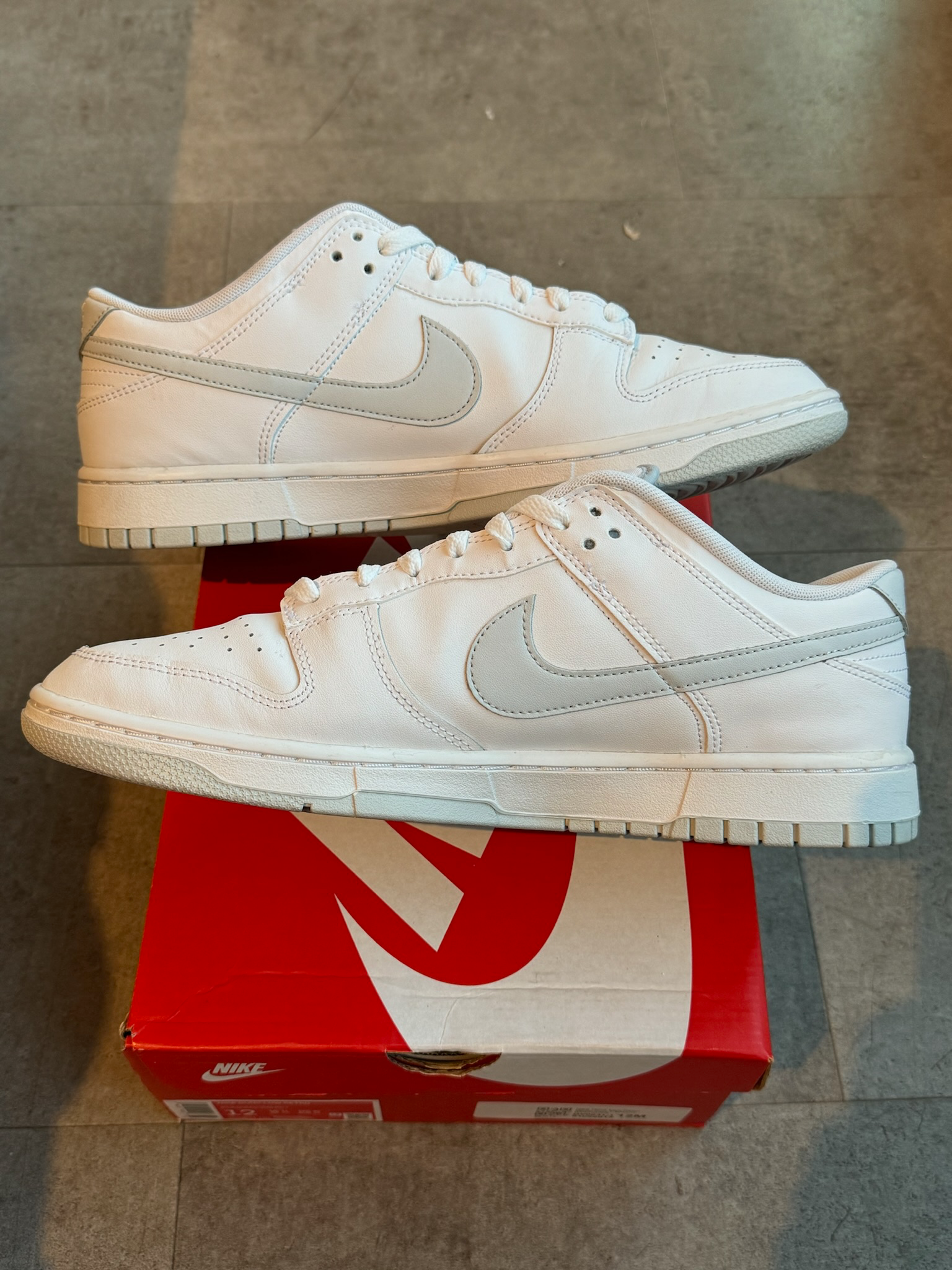 Nike Dunk Low Retro White Pure Platinum (Preowned)