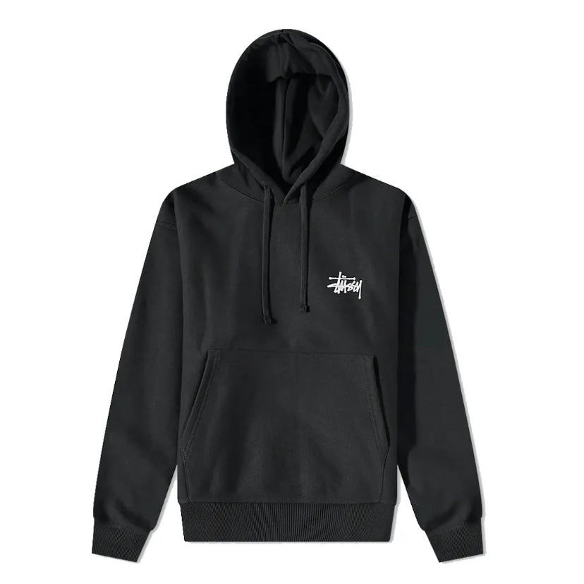 Stussy Basic Hoodie Black, brand new – photo 1 of 2