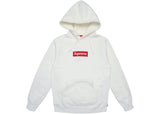 Supreme Box Logo Hooded Sweatshirt White