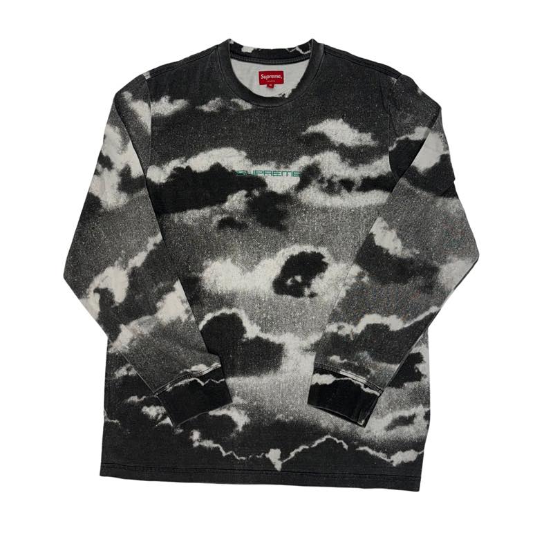 Supreme Clouds L/S White, pre-owned, size M – photo 1 of 2
