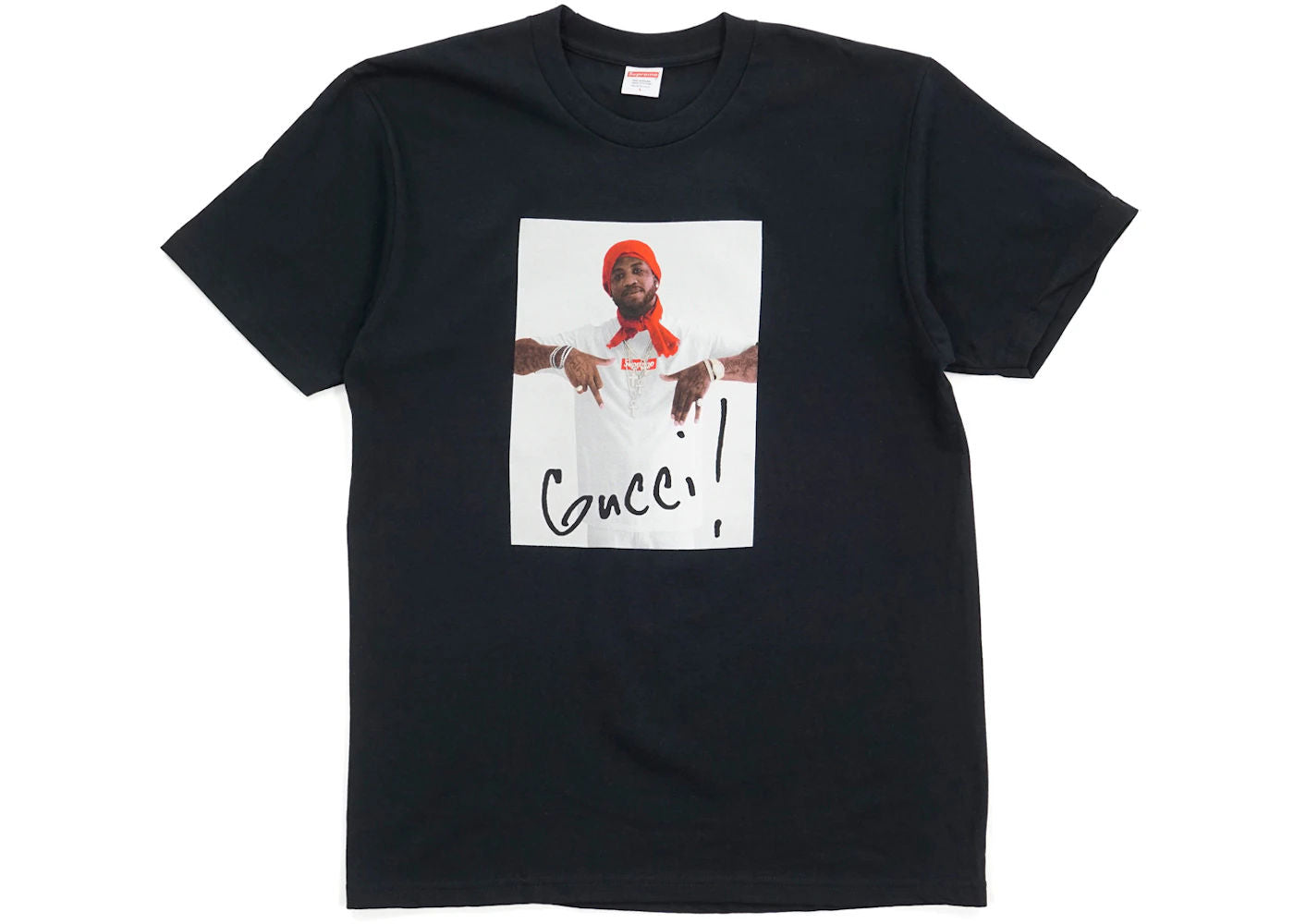 Supreme Gucci Mane Tee Black, brand new, size M