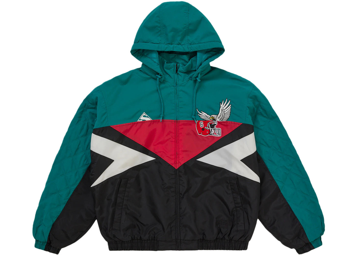 Supreme MM6 Maison Margiela Split Stadium Jacket Teal, brand new – photo 1 of 2