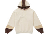 Supreme Paneled Hooded Sweatshirt (SS25) Natural