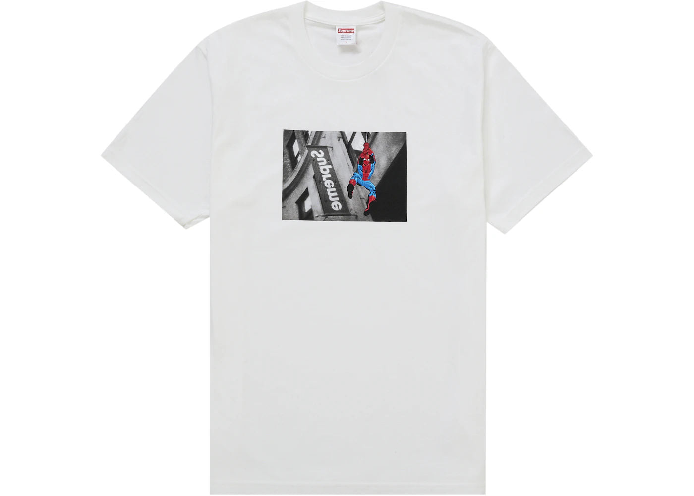 Supreme Spider-Man Tee White, brand new