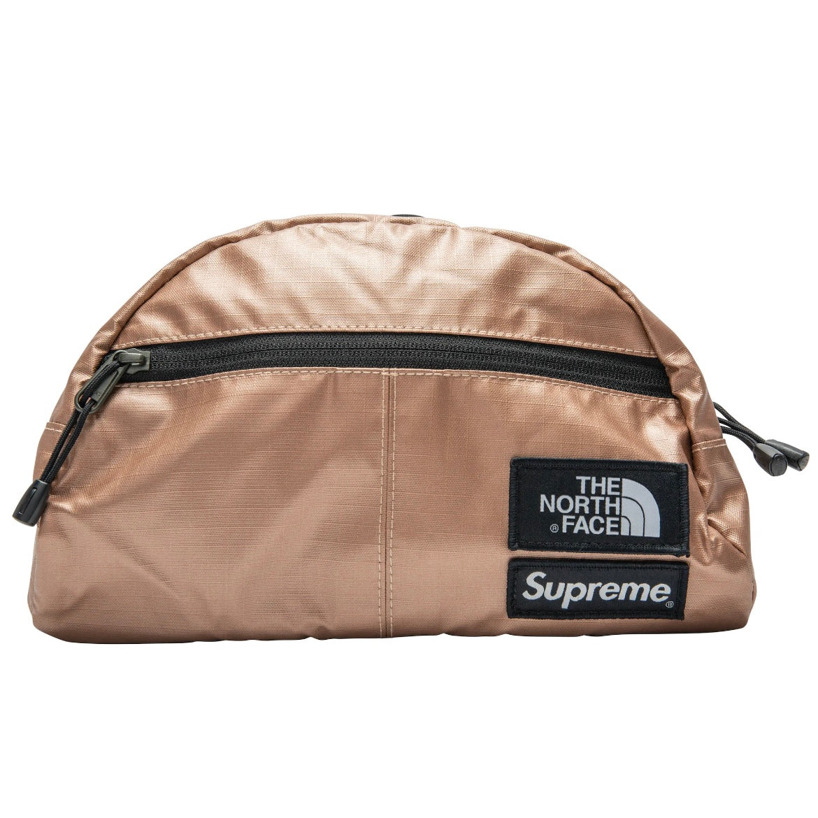 Supreme The North Face Metallic Roo II Lumbar Pack Rose Gold (SS18), pre-owned