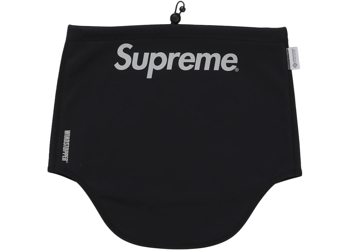 Supreme WINDSTOPPER Neck Gaiter (FW25) Black, brand new