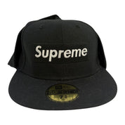Supreme x New Era Earflap Box Logo Hat Black, pre-owned – photo 1 of 2