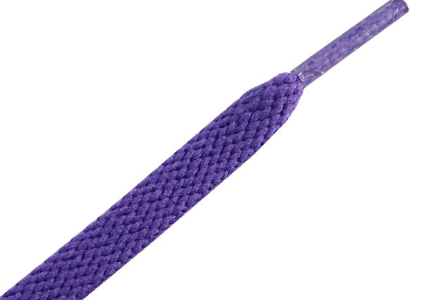 Flat Purple Shoelaces