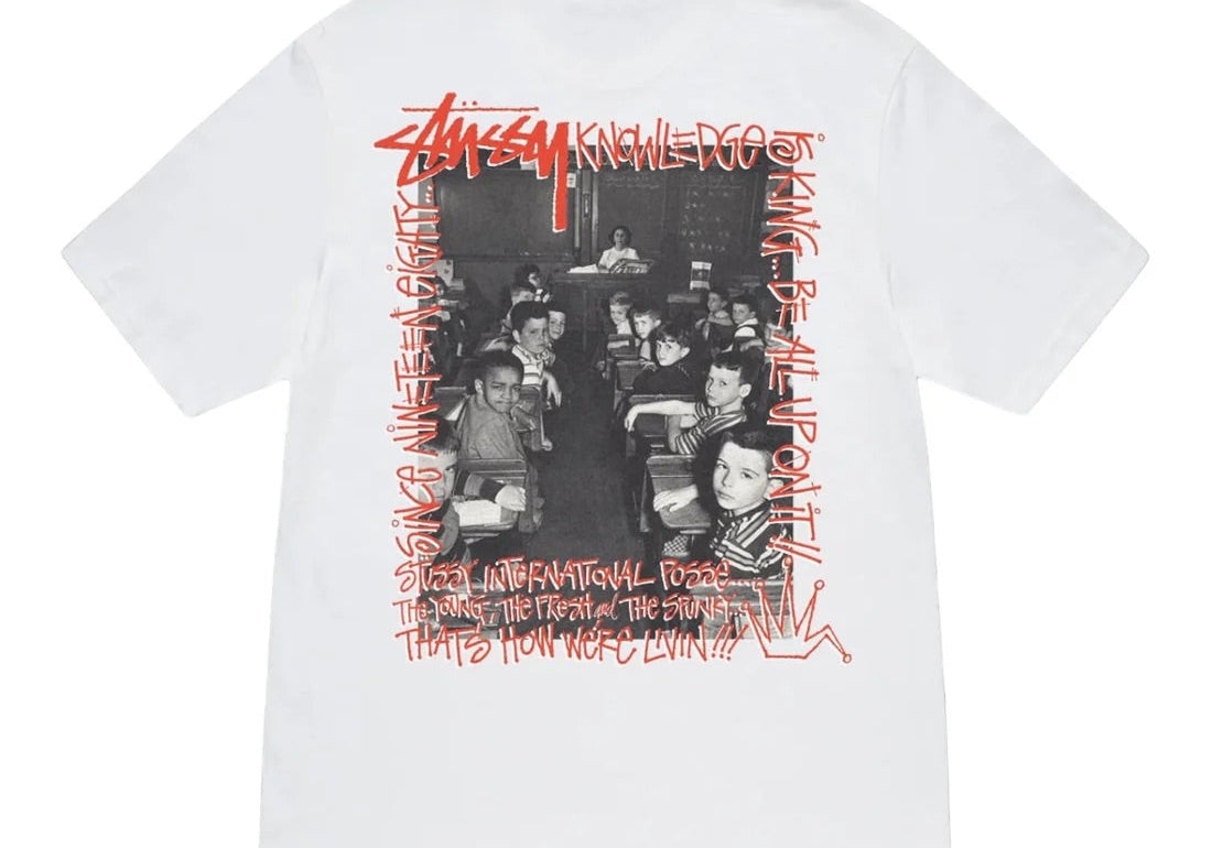 Stussy Classroom Tee White