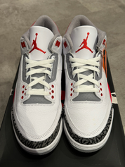 Jordan 3 Retro Fire Red (2022) (Preowned Size 8.5)