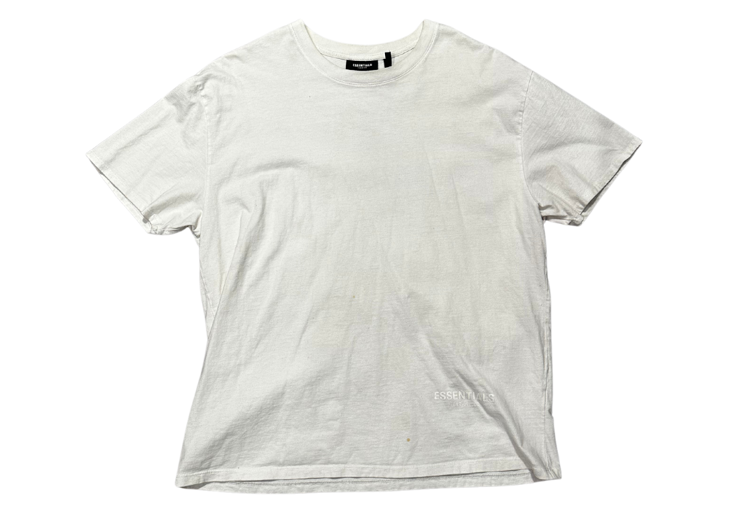 Fear of God Essentials T-Shirt (SS19) White (Preowned)