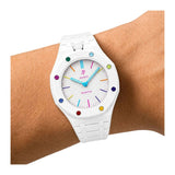 Swatch x Audemars Piguet AP Bioceramic Royal Pop Savonnette Huit Blanc (with Ceramic Strap)