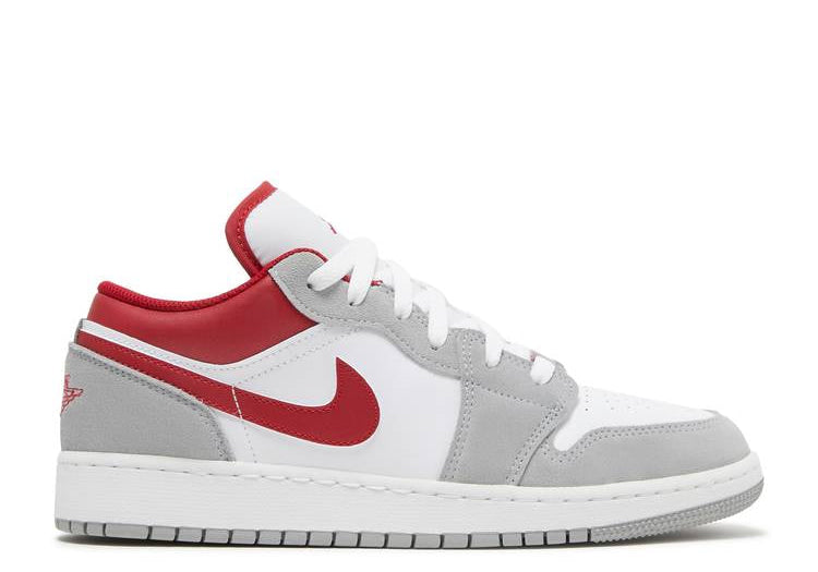 Jordan 1 Low Smoke Grey Gym Red (GS)