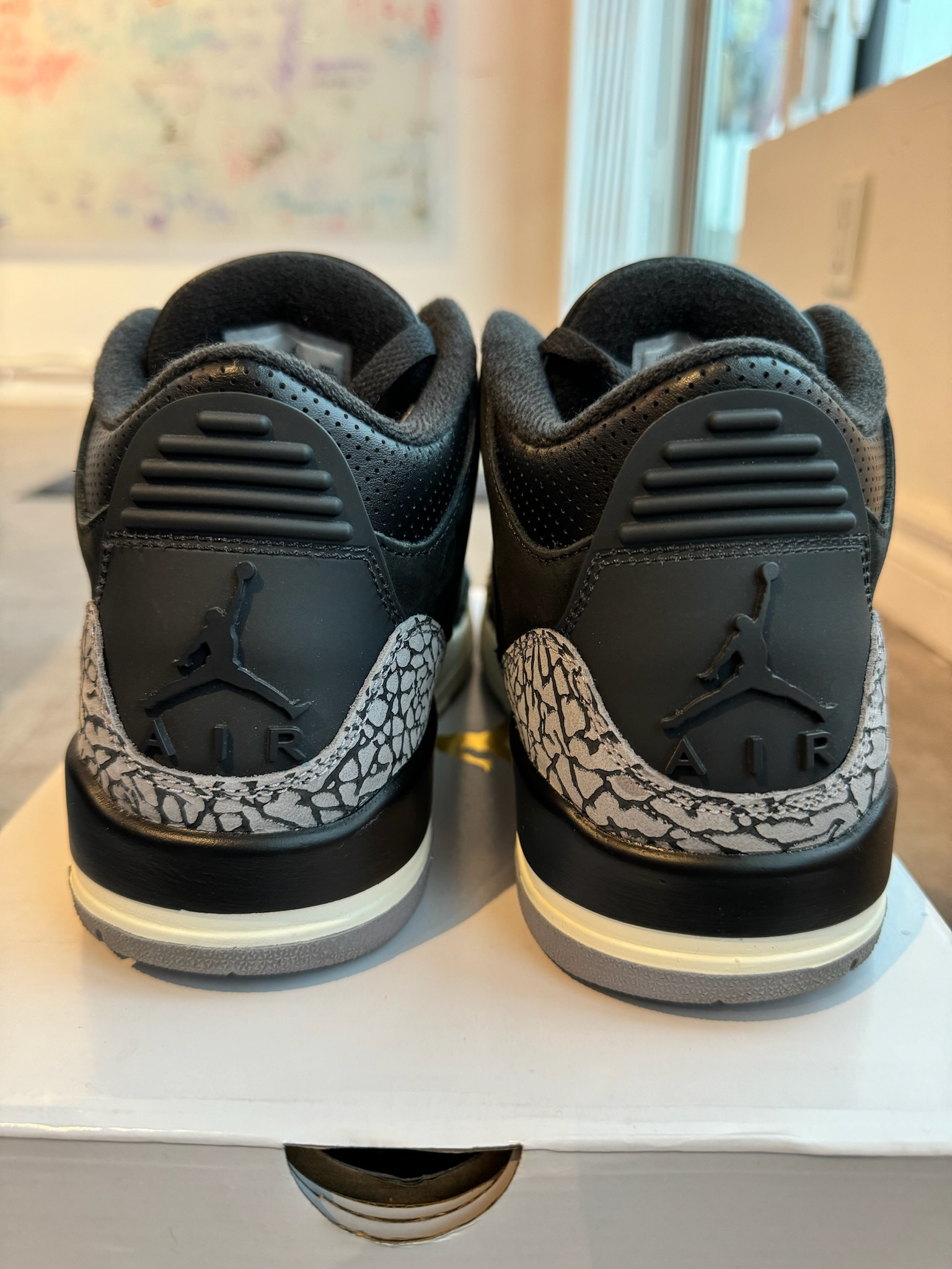 Jordan 3 Retro Off Noir (W) (Preowned Size 8.5M/10W)