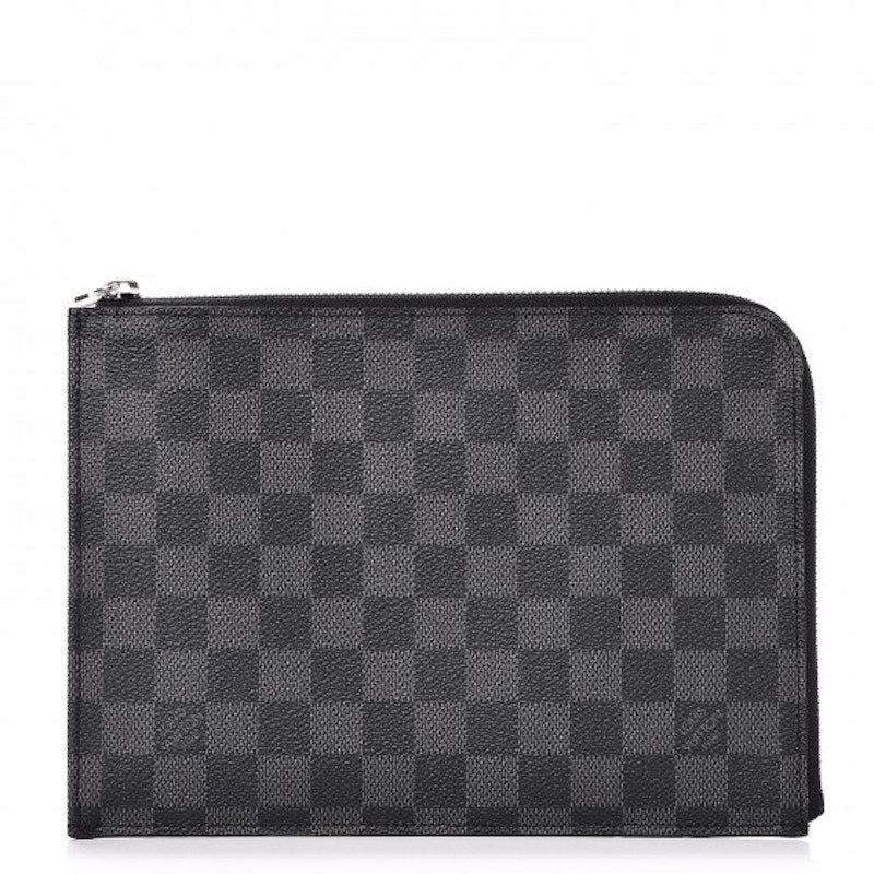 Louis Vuitton Pochette Jour Damier Graphite PM Black/Grey (Preowned)