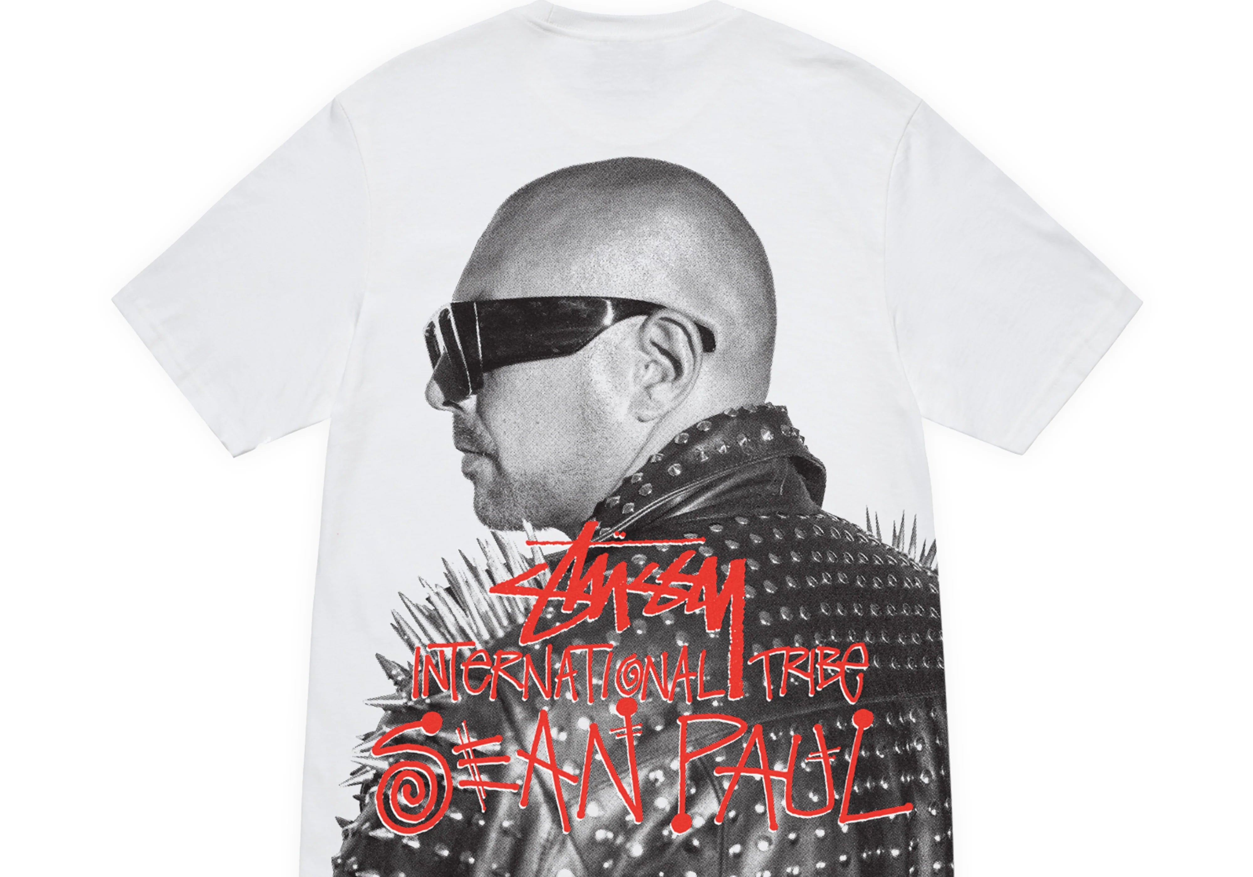 Stussy X Sean Paul Tee White