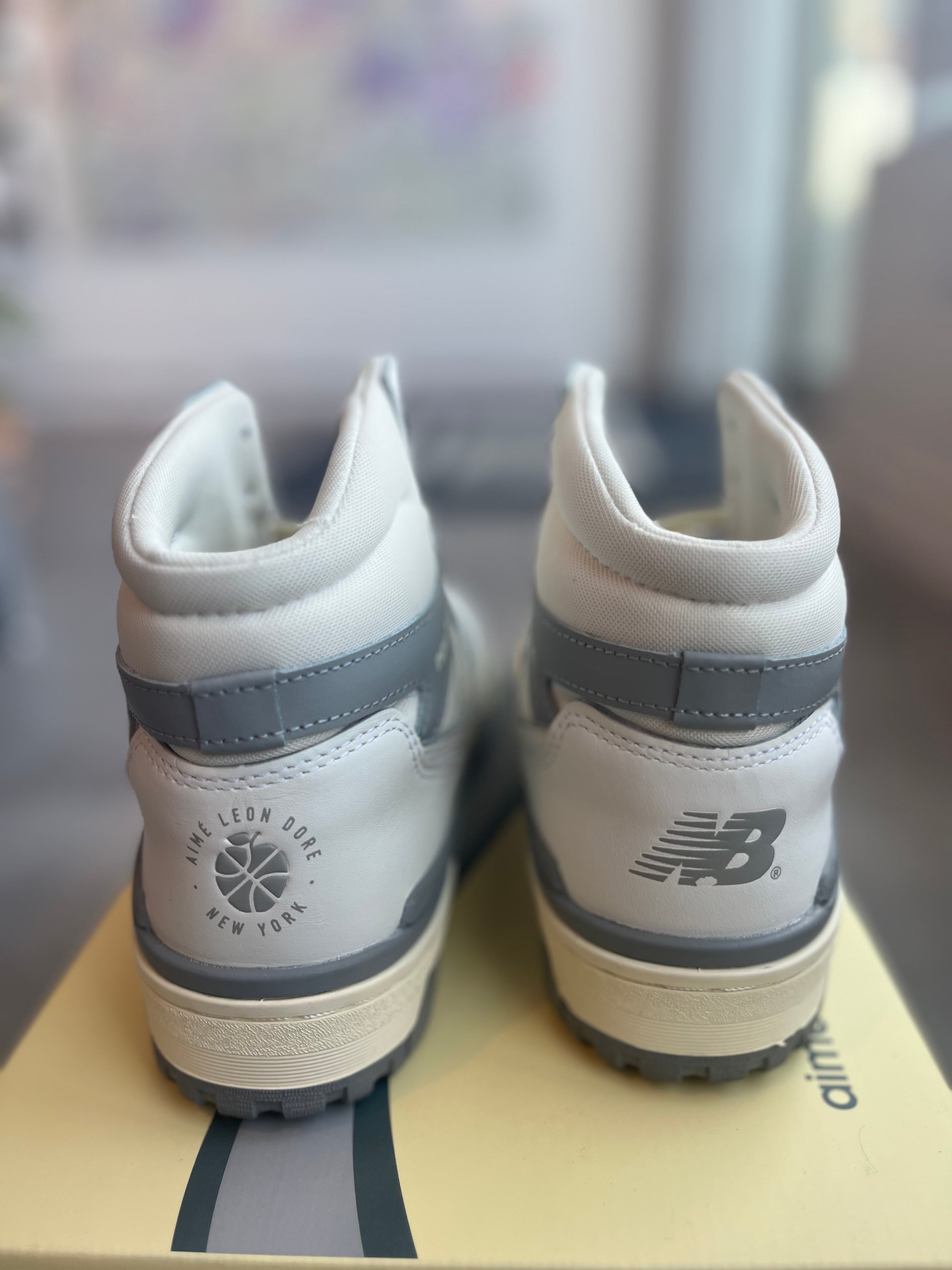 New Balance 650R Aime Leon Dore White Grey (Preowned)